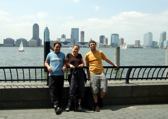 Esplanade am Hudson River